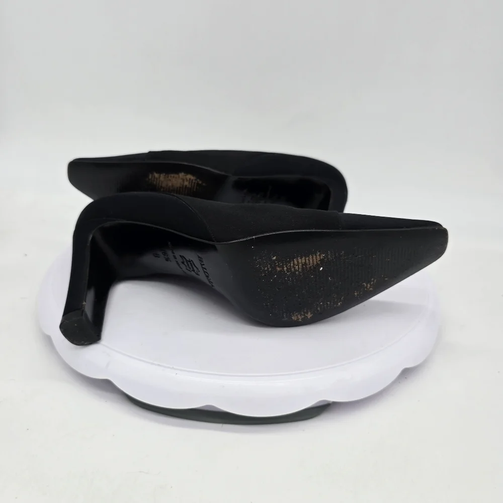 Paloma Barceló Shoe Women's 6.5 B Pumps Vintage 90s Heels Black Made In Italy